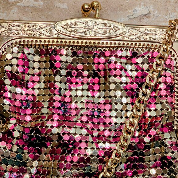 Whiting and Davis Heritage Collection 1986 Anniversary Mesh Handbag - Picture 7 of 8